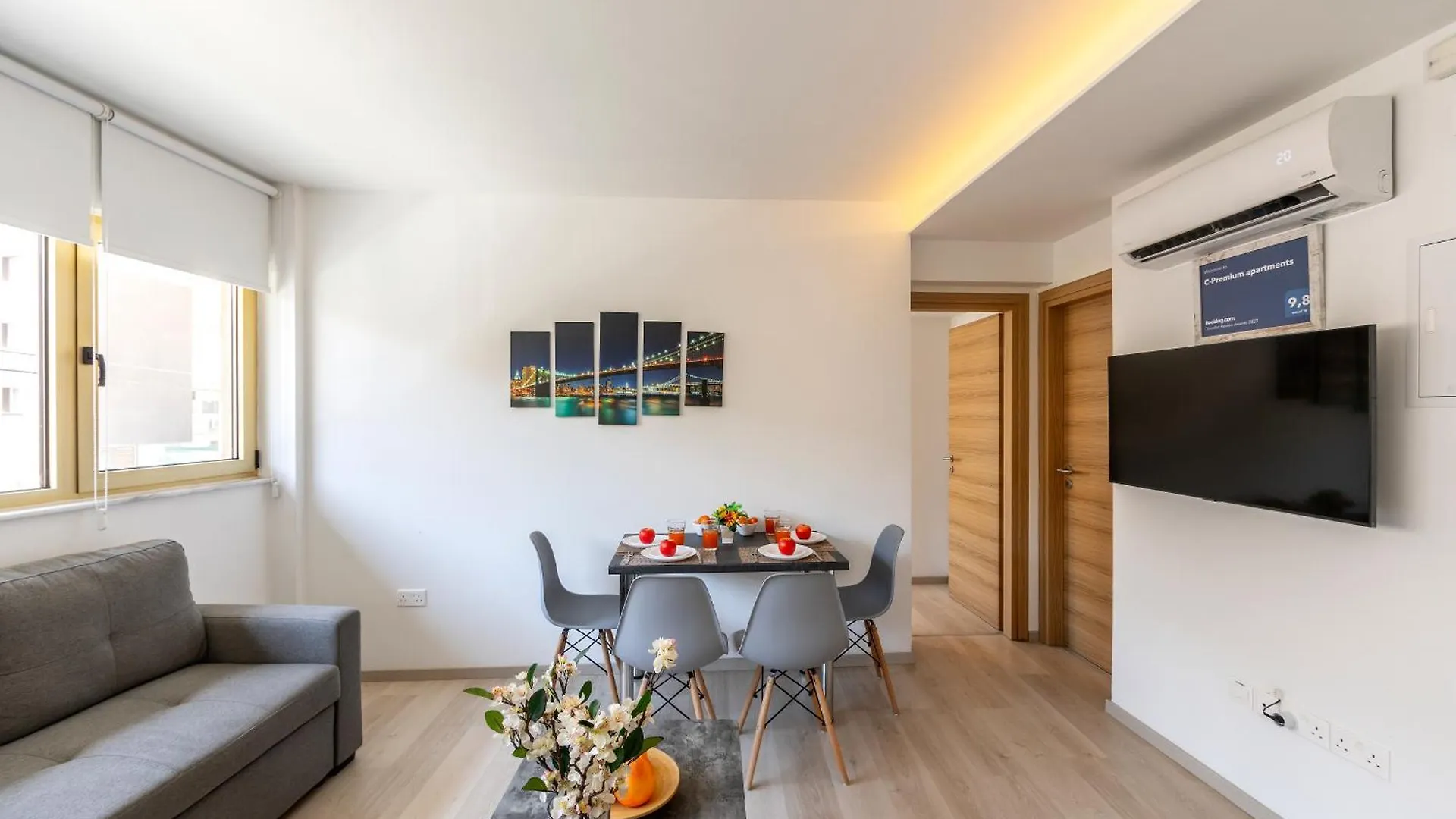 C-Premium Apts 100M From Beach And City Centre Larnaca Apartment